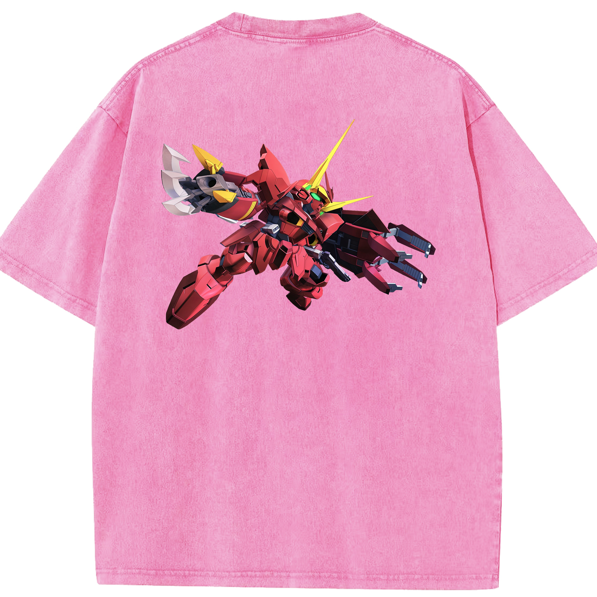 （画像用） 機動戦士ガンダム Mobile Suit Gundam 綿100% ヴィンテージ風 半袖Tシャツ（背面プリント）